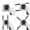 Neomounts DS70-256BL1 gaming monitor arm for 24–57 inch screens, gas spring, Topfix, 30 kg capacity, VESA 75–200 mm
