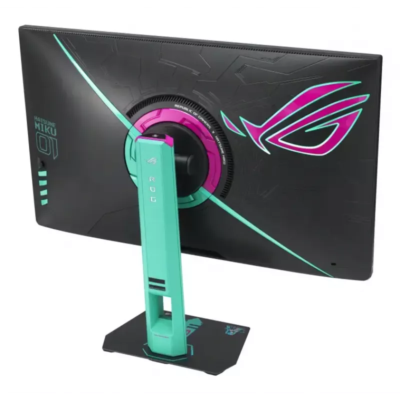 ASUS ROG Strix XG27ACMEG-G Hatsune Miku Edition computer monitor 68.6 cm (27 inch) 2560 x 1440 pixels Wide Quad HD LCD Multicolour