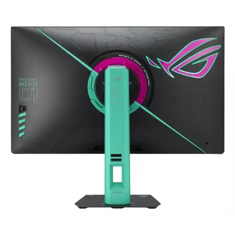 ASUS ROG Strix XG27ACMEG-G Hatsune Miku Edition computer monitor 68.6 cm (27 inch) 2560 x 1440 pixels Wide Quad HD LCD Multicolour