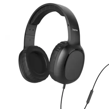 Hama 00221814 headphones/headset Wired Head-band Calls/Music USB Type-C Black