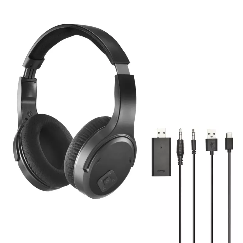 Headphones Hama 00221847 Wired & Wireless Bluetooth Black