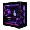 ZALMAN P60 BLACK PC Midi Tower case — ATX/Mini-ITX, tempered glass, 3x120mm side + 2x120mm rear fans, 290×475×478 mm