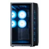 ZALMAN P60 BLACK PC Midi Tower case — ATX/Mini-ITX, tempered glass, 3x120mm side + 2x120mm rear fans, 290×475×478 mm