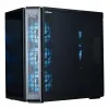 ZALMAN P60 BLACK PC Midi Tower case — ATX/Mini-ITX, tempered glass, 3x120mm side + 2x120mm rear fans, 290×475×478 mm