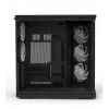 ZALMAN P60 BLACK PC Midi Tower case — ATX/Mini-ITX, tempered glass, 3x120mm side + 2x120mm rear fans, 290×475×478 mm