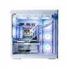 PC case ZALMAN P60 Mid-Tower with 5x ARGB fans, white