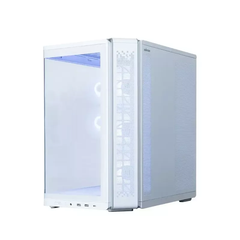 PC case ZALMAN P60 Mid-Tower with 5x ARGB fans, white