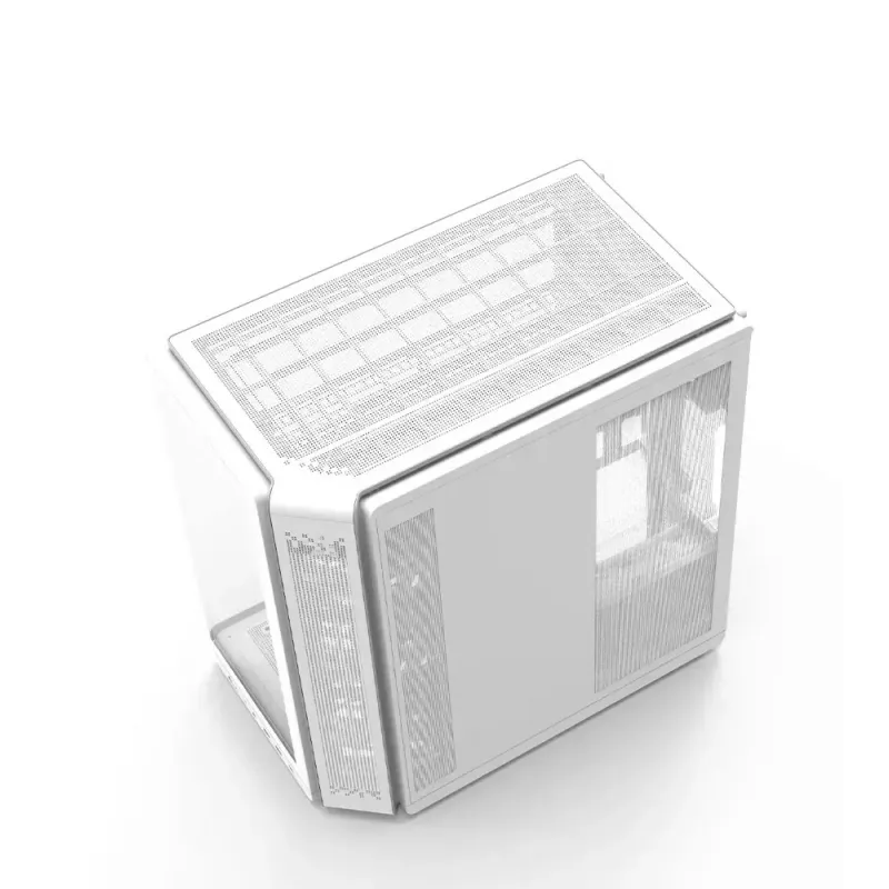 PC case ZALMAN P60 Mid-Tower with 5x ARGB fans, white