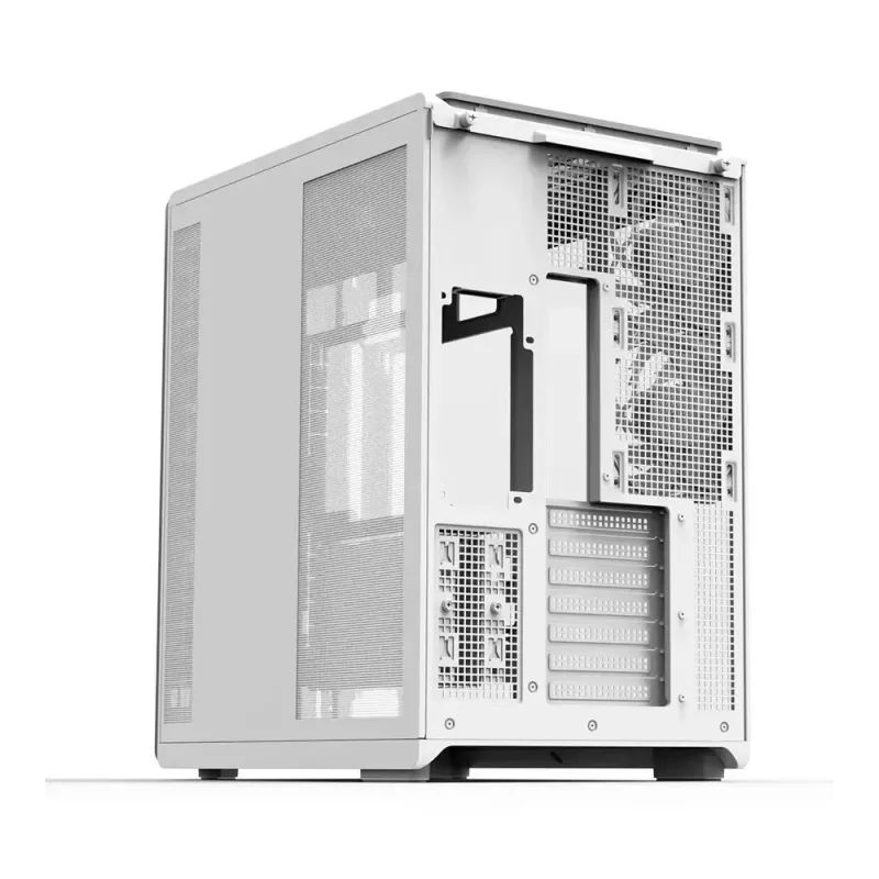 PC case ZALMAN P60 Mid-Tower with 5x ARGB fans, white