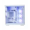 PC case ZALMAN P60 Mid-Tower with 5x ARGB fans, white