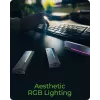 ICY BOX M.2 SATA/NVMe SSD Enclosure with USB 3.2 Gen 2 Type-C and RGB light