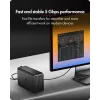 ICY BOX IB-RD3720-CU3 HDD/SSD enclosure Black 2.5/3.5 inch