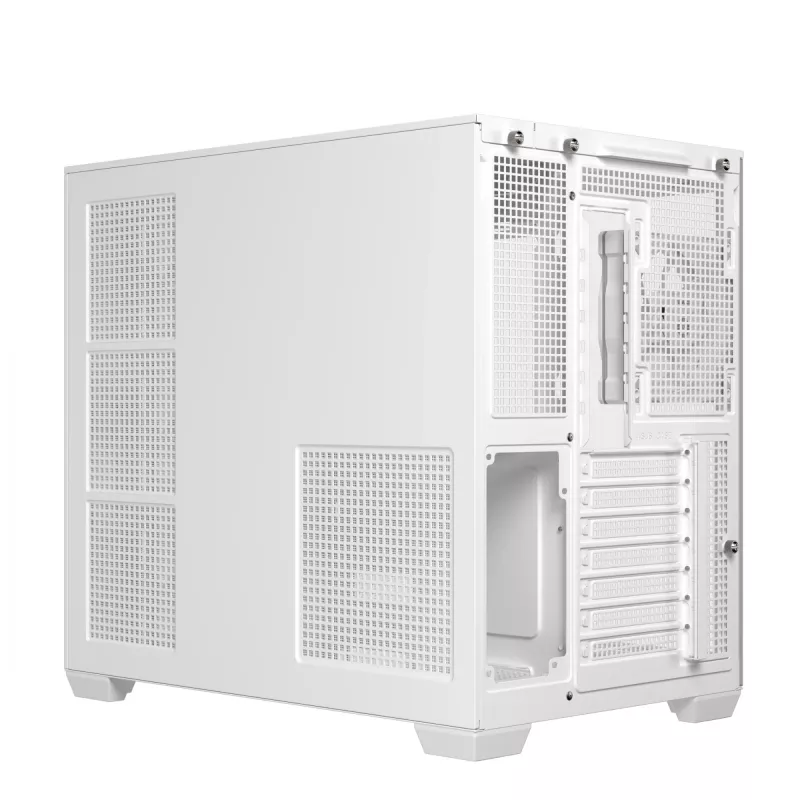 PC case ASUS A32 PLUS/WT/TG/ARGB Mid Tower, white, ATX, tempered glass, ARGB, USB-C, supports up to 420 mm GPU
