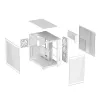 PC case ASUS A32 PLUS/WT/TG/ARGB Mid Tower, white, ATX, tempered glass, ARGB, USB-C, supports up to 420 mm GPU