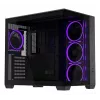 PC case ASUS A32 PLUS ATX, black — tempered glass, RGB fans, USB-C, supports ATX/Micro-ATX/Mini-ITX
