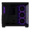 PC case ASUS A32 PLUS ATX, black — tempered glass, RGB fans, USB-C, supports ATX/Micro-ATX/Mini-ITX