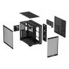 PC case ASUS A32 PLUS ATX, black — tempered glass, RGB fans, USB-C, supports ATX/Micro-ATX/Mini-ITX