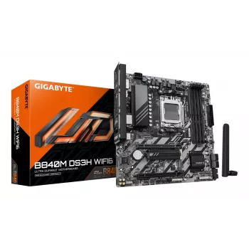 Motherboard GIGABYTE B840M DS3H WIFI6, AMD B550, Socket AM5, Micro ATX