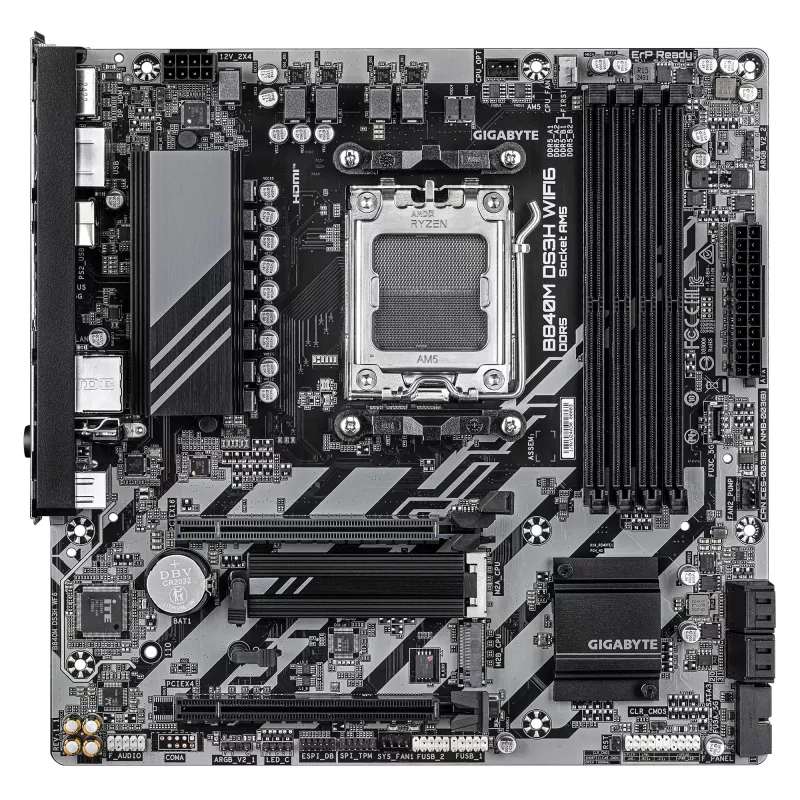 Motherboard GIGABYTE B840M DS3H WIFI6, AMD B550, Socket AM5, Micro ATX