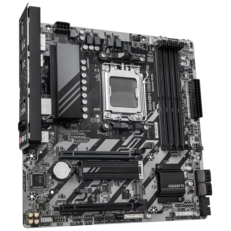 Motherboard GIGABYTE B840M DS3H WIFI6, AMD B550, Socket AM5, Micro ATX