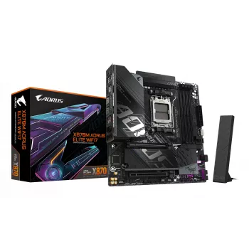 Motherboard GIGABYTE X870M AORUS ELITE WIFI7, AMD X870, Socket AM5, ATX