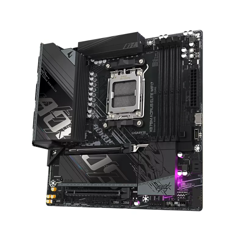 Motherboard GIGABYTE X870M AORUS ELITE WIFI7, AMD X870, Socket AM5, ATX
