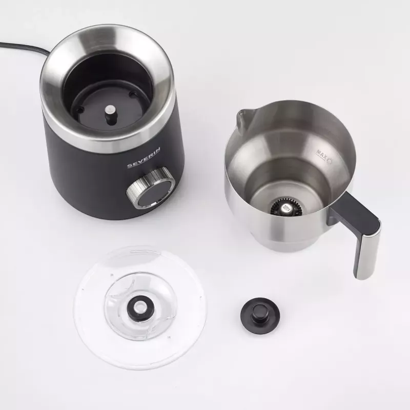 Automatic Severin Spuma 700 Plus Black Stainless Steel