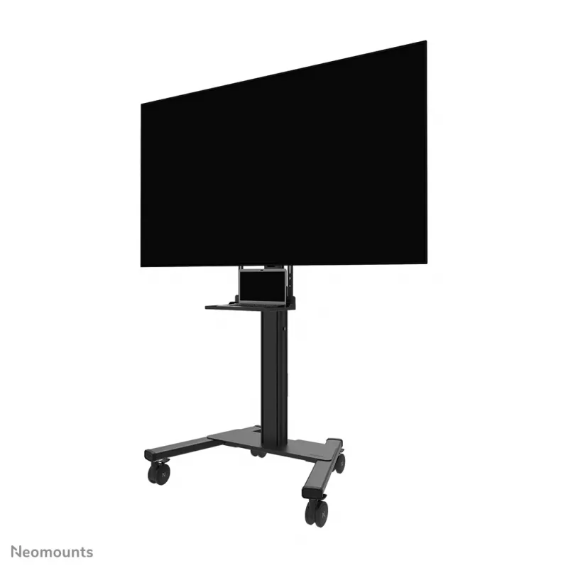 Neomounts Laptop shelf kit AV45-500BL for 43–110 inch screens, VESA up to 600x400, max 2.5 kg, 900×242×640 mm