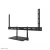 Neomounts Laptop shelf kit AV45-500BL for 43–110 inch screens, VESA up to 600x400, max 2.5 kg, 900×242×640 mm