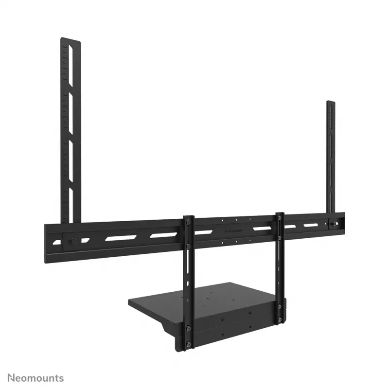 Neomounts Laptop shelf kit AV45-500BL for 43–110 inch screens, VESA up to 600x400, max 2.5 kg, 900×242×640 mm