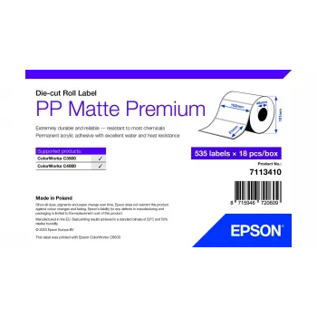 Epson 7113410 printer label White Self-adhesive printer label