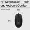 Mouse HP 225 Wired Mouse and Keyboard Combo G2 USB