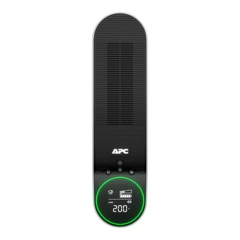 APC Back-UPS Pro, 2200VA/1320W, Tower, 230V, 4x Schuko and 2x IEC C13 outlets, RGB Lights, Pure Sine Wave, Arctic (White)