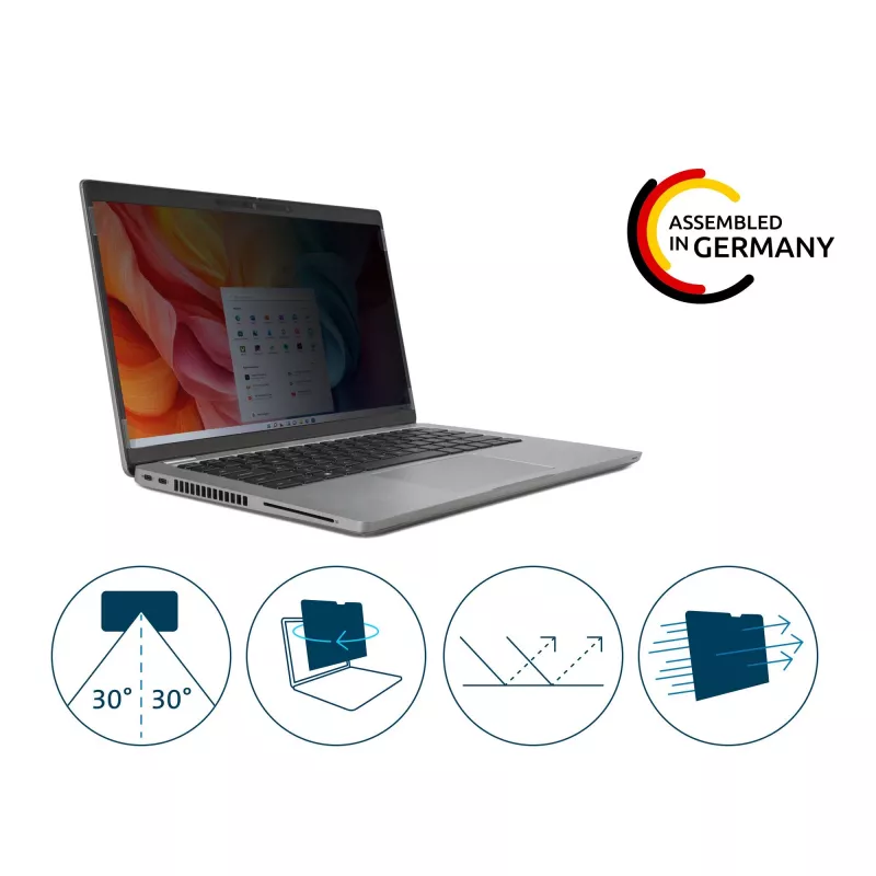 Kensington High Clarity Privacy Screen Filter for 16'' Laptops 16:10