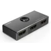 HAMA 8K HDMI bidirectional switch — 1 In 2 Out / 2 In 1 Out, model 00205324