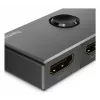HAMA 8K HDMI bidirectional switch — 1 In 2 Out / 2 In 1 Out, model 00205324