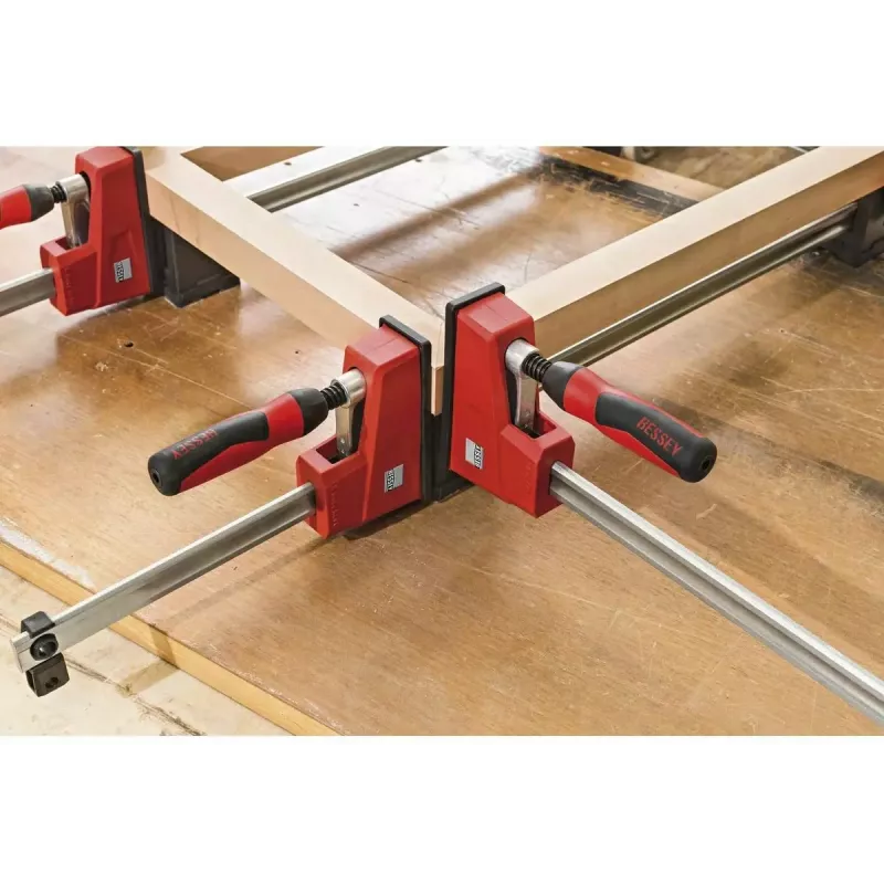 Bessey body clamp REVO KRE 1250/95 (model KRE125-2K) - adjustable 1250 mm bar, 95 mm throat
