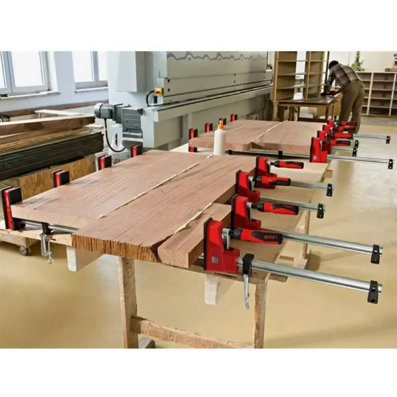 Bessey body clamp REVO KRE 1250/95 (model KRE125-2K) - adjustable 1250 mm bar, 95 mm throat