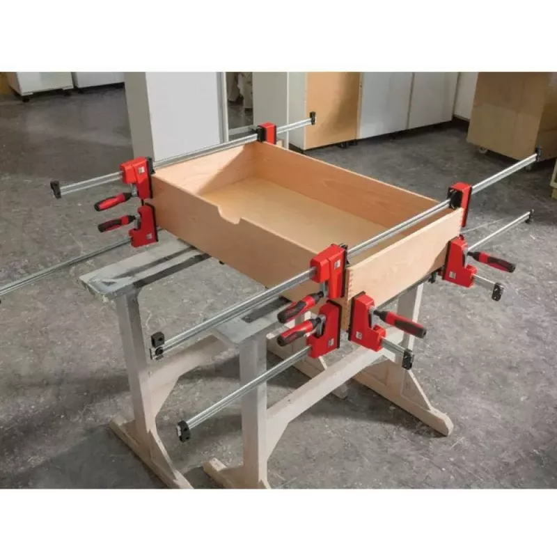Bar clamp Bessey KREV150-2K, width 300 mm, depth 200 mm, height 300 mm, multicolour