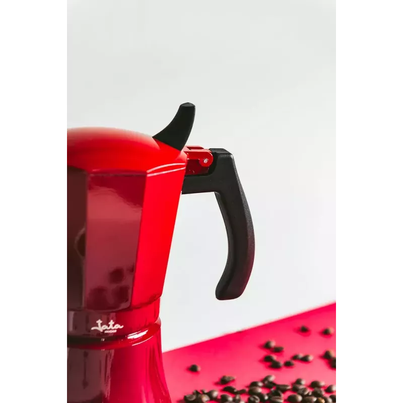 Coffee pot Jata HCAF2006 Aluminium Red