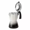 Jata HCAF2412 Moka Pot, 12 Cups (0.7 L), Aluminium, Induction Compatible, 10.8 cm Base
