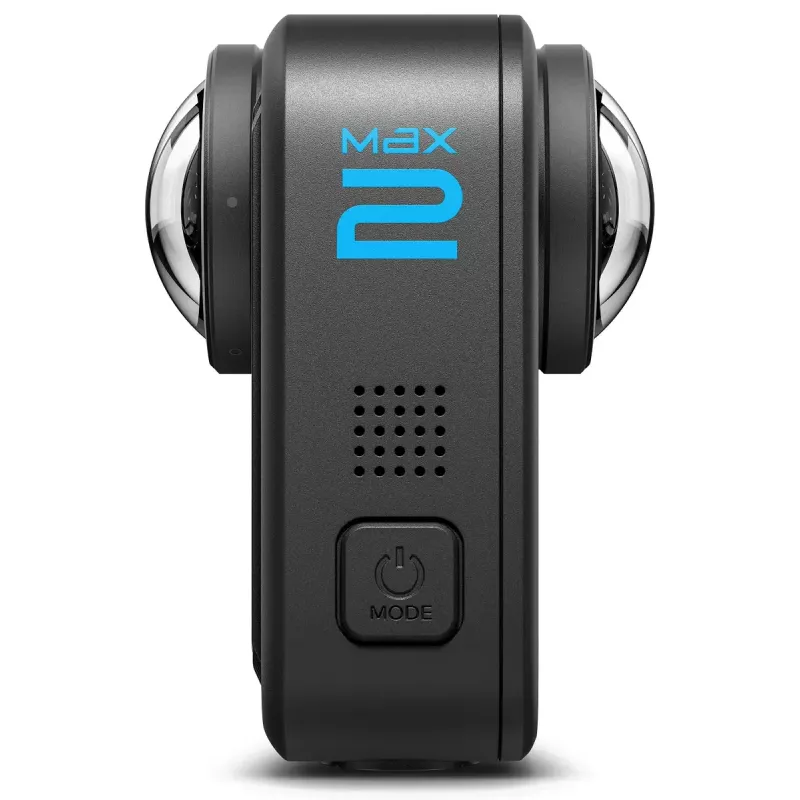 Action Camera GoPro MAX 2 – 29.5 MP, 8K Ultra HD video at 100 fps, GPS, Wi‑Fi, built‑in LCD