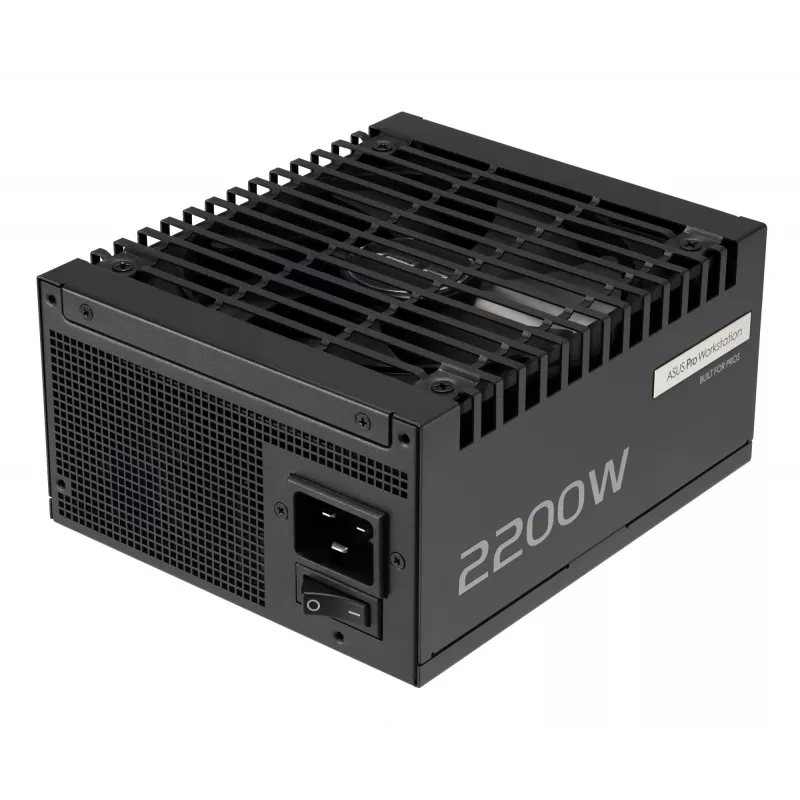 ASUS Pro WS 2200W Platinum power supply unit 20+4 pin ATX ATX Black
