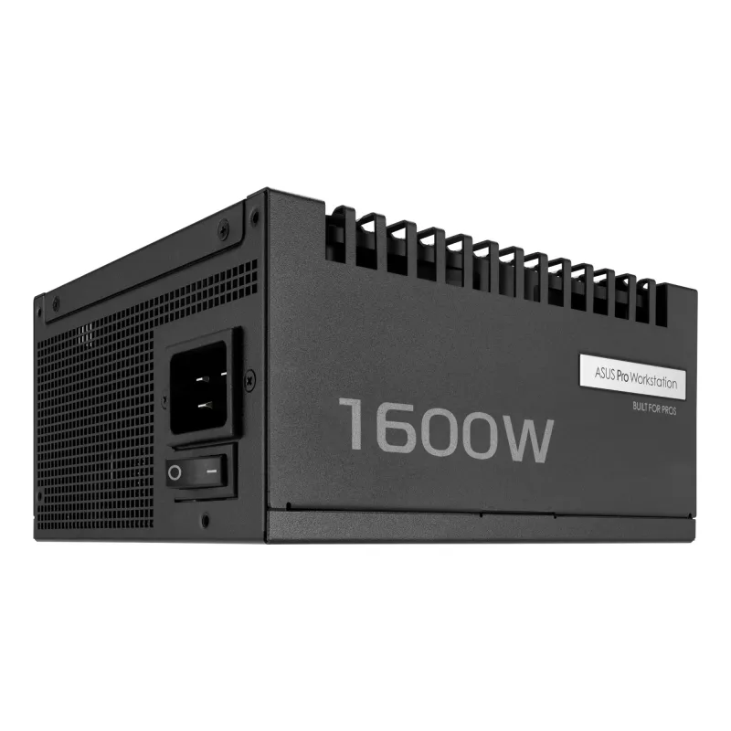 ASUS Pro WS 1600W Platinum power supply unit 20+4 pin ATX ATX Black