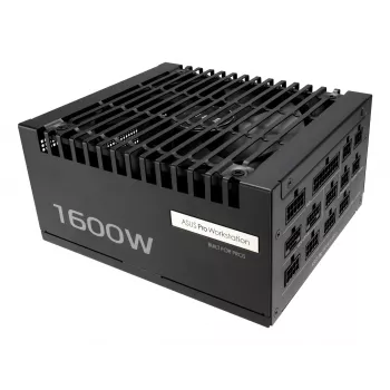 ASUS Pro WS 1600W Platinum power supply unit 20+4 pin ATX ATX Black