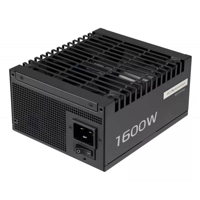 ASUS Pro WS 1600W Platinum power supply unit 20+4 pin ATX ATX Black