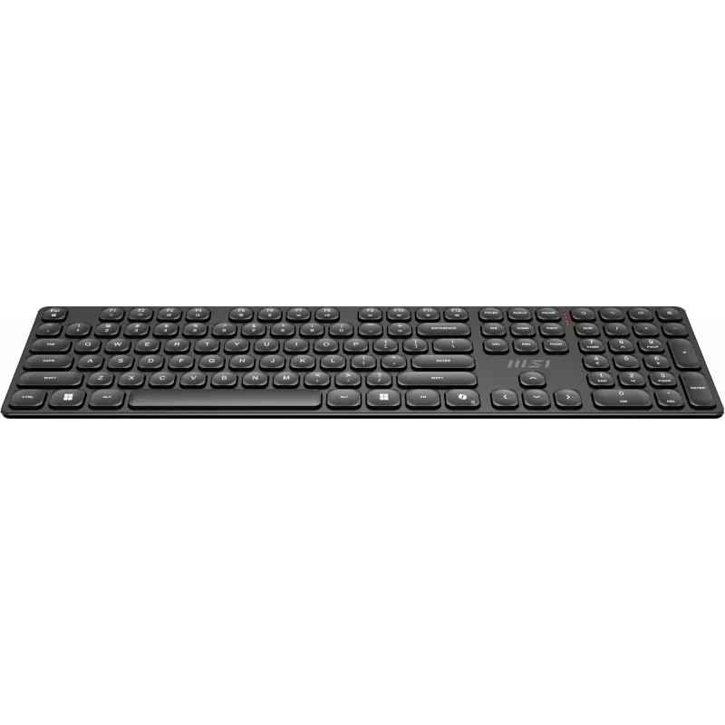 MSI FORGE K210 WIRELESS COMBO keyboard Mouse included Home/Office USB QWERTY US English Black