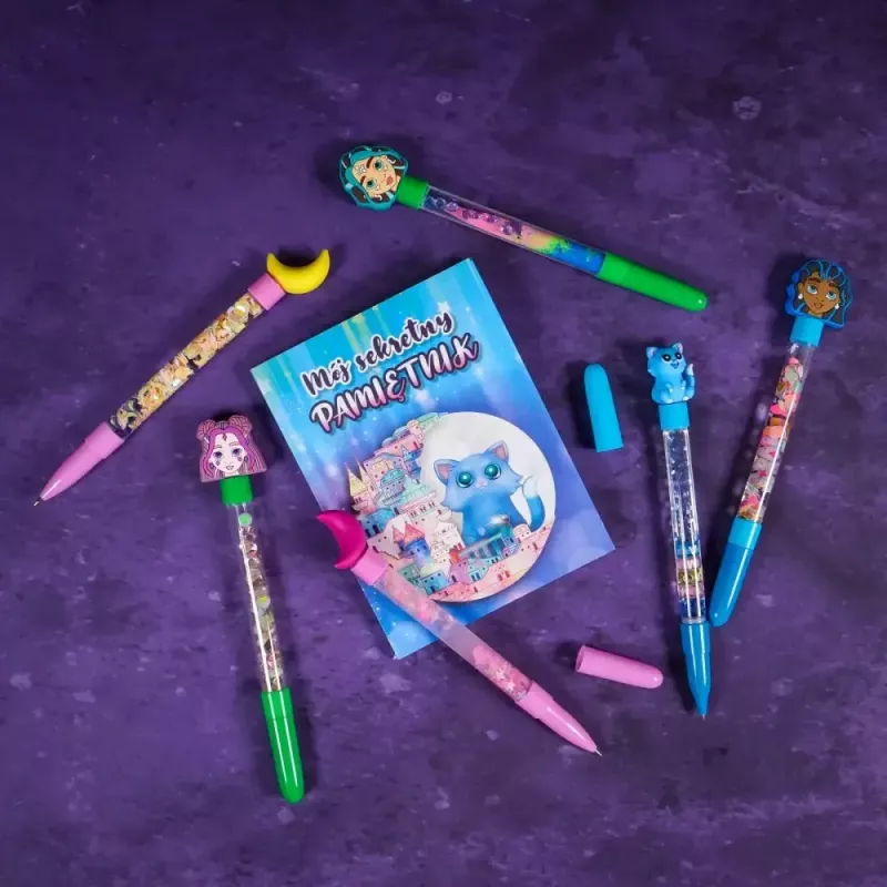 Educational set Liscianigiochi Moon Academy — Moon pens and diary