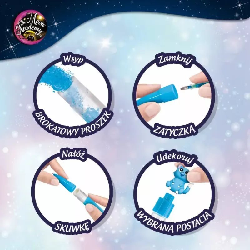 Educational set Liscianigiochi Moon Academy — Moon pens and diary
