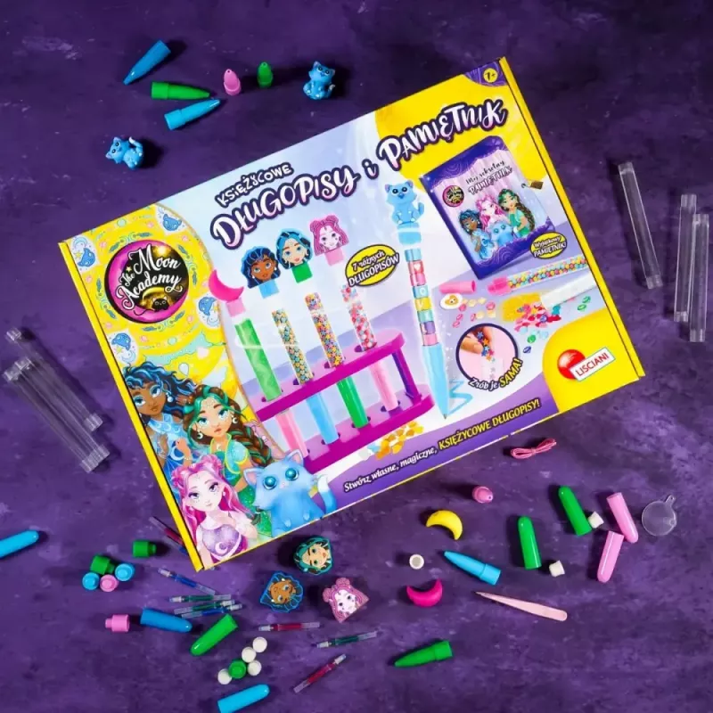 Educational set Liscianigiochi Moon Academy — Moon pens and diary
